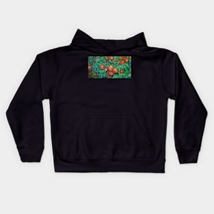 THE ORANGE BUSH AT ROSSER PARK Kids Hoodie